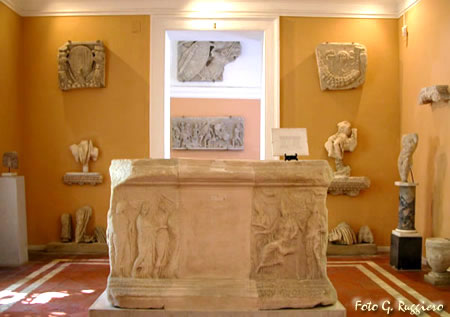La sezione archeologica del Museo Correale